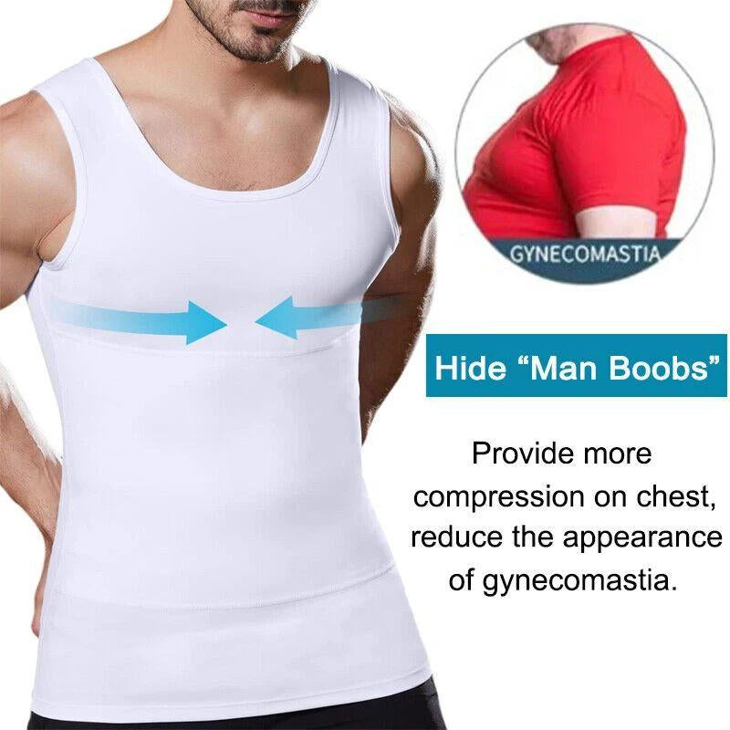 Body Shaper Compression Vest Undershirt Seamless Waist Trainer Tank Top Belly Control Workout Shapewear
