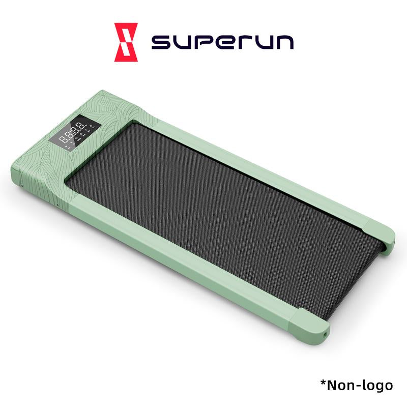 Superun Q1 Classic Walkingpad Bluetooth Underdesk Treadmill Running Jogging Pad Remotecontrol for Home Office Lightweight Installation Free