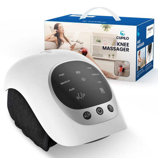 Knee Massager with Heat - FSA or HSA Eligible,Heating and Vibrating Pain Relief Knee Massager for Arthritis,Swelling Stiff Joints and Muscles Injuries,Ideal Gifts for Men,Women - CPL-5530