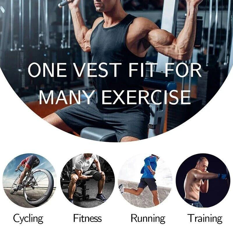 Body Shaper Compression Vest Undershirt Seamless Waist Trainer Tank Top Belly Control Workout Shapewear
