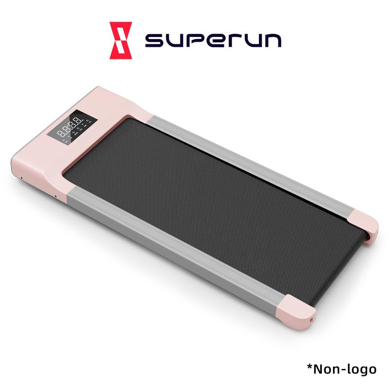 Superun Q1 Classic Walkingpad Bluetooth Underdesk Treadmill Running Jogging Pad Remotecontrol for Home Office Lightweight Installation Free