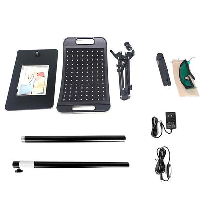 Red Light Machine, Light Lamp with Stable Stand, Adjustable Arm Angle 660Nm Red Light & 850Nm Light Panel, Light Instrument for Home Relief, Red Light Panel, Valentine'S Day Gift, Giftideas, Wellness