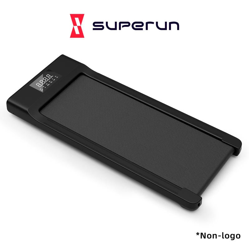Superun Q1 Classic Walkingpad Bluetooth Underdesk Treadmill Running Jogging Pad Remotecontrol for Home Office Lightweight Installation Free