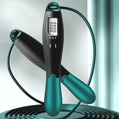 Summer Gym Accessories LCD Screen Counting Skipping Rope, Adjustable Jump Rope, Gym Gear, Indoor Outdoor Exercise Accessories, Home Workout Equipment, Sports Supplies